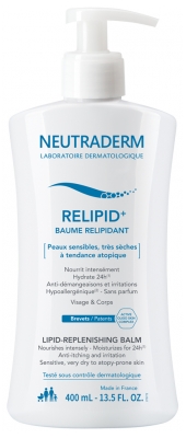 Neutraderm Relipid+ Lipid-Replenishing Balm 400ml