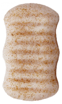 Esponja Konjac Corporal 2em1 com Lascas de Nozes Lady Green