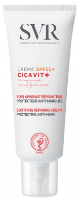 SVR Cicavit+ Creme LSF 50+ Beruhigende Reparierende schützende Wundpflegecreme 40 ml