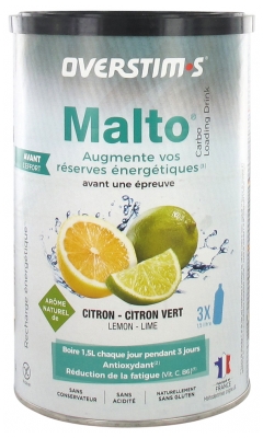 Overstims Malto Antioxidant 500g - Flavour: Lemon - Lime