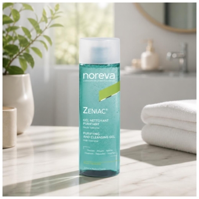 Noreva Zeniac Gel Nettoyant Purifiant 200 ml