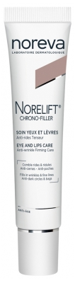 Noreva Norelift Chrono-Filler Soin Tenseur Anti-Rides Yeux & Lèvres 15 ml