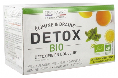 Eric Favre Detox Eliminates and Drains Organic 20 Sachets