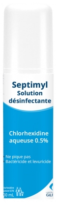 Gilbert Septimyl Solution Désinfectante Chlorhexidine Aqueuse 0,5% 100 ml