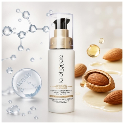 La Chênaie Serum za delovanje proti gubam 30 ml