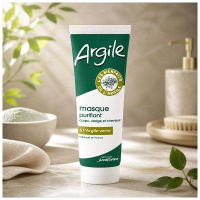 Juvaflorine Reinigende Maske mit Grüner Tonerde 300 g
