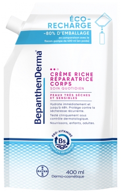 Bepanthen Derma Rich Repairing Body Cream Eco-Refill 400 ml