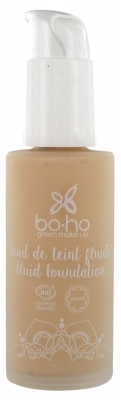 Boho Green Make-up Organic Fluid Foundation 30 ml - Barwa: 02 Ivory