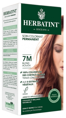 Herbatint Permanente Farbpflege 150 ml - Haarfärbung: 7M Mahagoni Blond