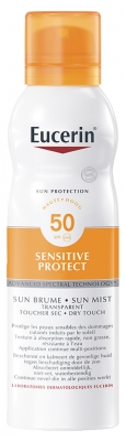 Eucerin Sun Protection Sensitive Protect Transparent Mist Spray SPF50 200ml