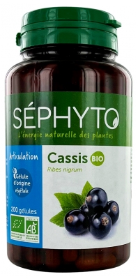 Séphyto Cassis Bio 200 Gélules