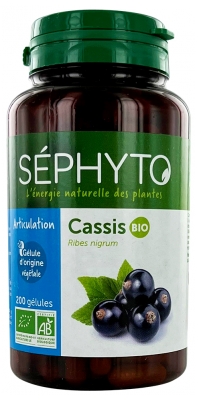 Séphyto Organic Blackcurrant 200 Capsules 
