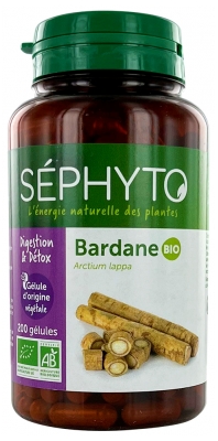Séphyto Bardane Bio 200 Gélules