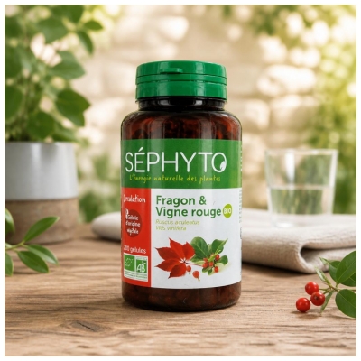 Séphyto Fragon & Vine Organic 200 Capsules