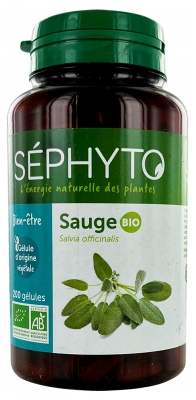 Séphyto Sage Organic 200 Capsules