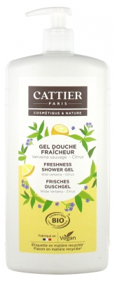 Cattier Duschgel Wildes Eisenkraut Zitrus Bio 1 L