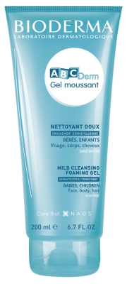 Bioderma ABCDerm Mīksti Putojošais Gelis 200 ml