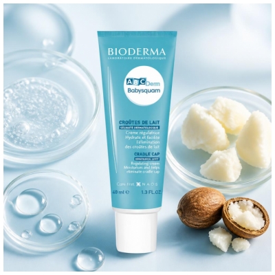 Bioderma Babysquam Kremowe Mleczne Chrupki 40 ml