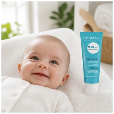 Bioderma ABCDerm Babysquam Mælkeskæl Regulerende Creme 40 ml