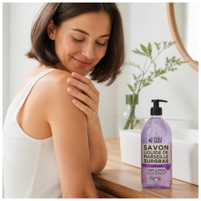 MKL Green Nature Mydło Marsylskie w Płynie Surgras Lavender 1 L