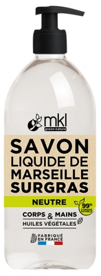 MKL Green Nature Savon Liquide de Marseille Neutre Sans Parfum 1 L
