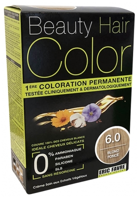 Eric Favre Beauty Hair Color Coloration Permanente - Teinte : 6.0 Blond Foncé