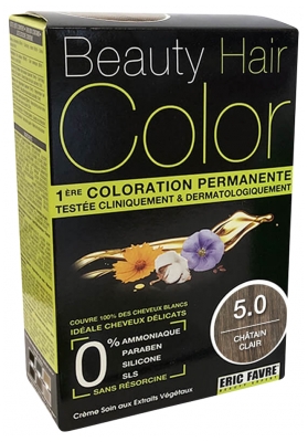 Eric Favre Beauty Hair Color Coloration Permanente - Teinte : 5.0 Châtain Clair