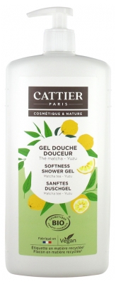 Cattier Shower Gel Matcha Tea Yuzu Organic 1L