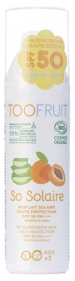 Toofruit So Solaire Mon Lait Solaire Haute Protection SPF50 Bio 100 ml