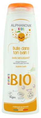 Alphanova Kids Bulle Dans Ton Bain ! Bain Moussant Abricot Bio 250 ml