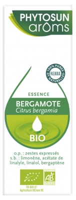 Phytosun Arôms Bergamot Essence Organic 10ml