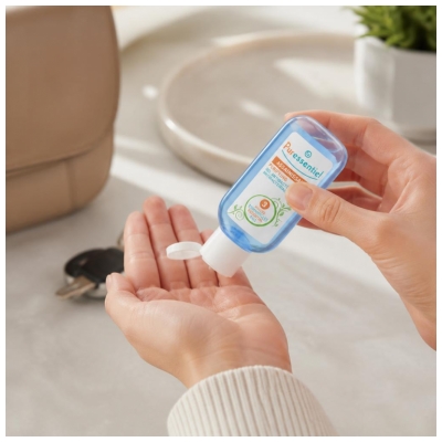 Puressentiel Antibacteriële gel met 3 Essentiële Oliën 25 ml