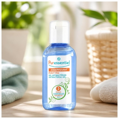 Puressentiel Gel Antibactérien aux 3 Huiles Essentielles 25 ml
