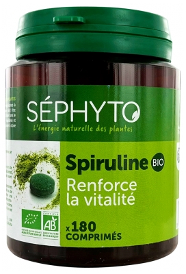 Séphyto Spirulina Organica 180 Compresse