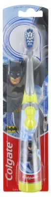 Colgate Spazzolino da Denti a Batteria Batman - Colore: Grigio/Giallo