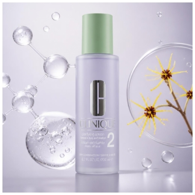 Eksfoliacijski losjon Clinique 2. korak Zjutraj in zvečer Suha do mešovita koža 200 ml