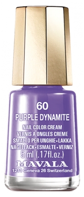 Mavala Mini Color Vernis à Ongles Crème 5 ml - Couleur : 60 : Purple Dynamite