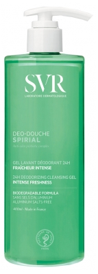 SVR Spirial Déo-Douche Waschgel Deodorant 24h 400 ml