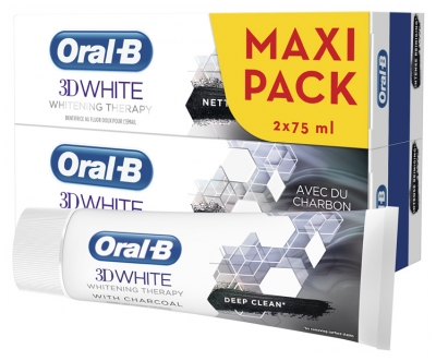 oral b 3d white with charcoal