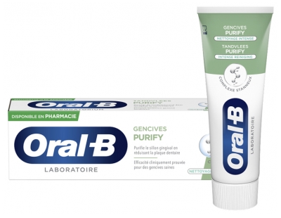 oral b gum purify toothpaste