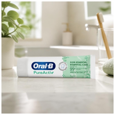 Oral-B Zobna pasta PureActiv Osnovna nega 75 ml