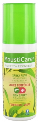 Mousticare Spray Cutaneo per Zone Temperate 50 ml