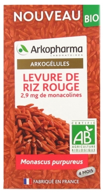 Arkopharma Arkocaps Organic Red Rice Yeast 120 Capsules