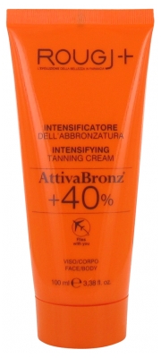Rougj AttivaBronz + 40% Crème Intensificateur de Bronzage 100 ml