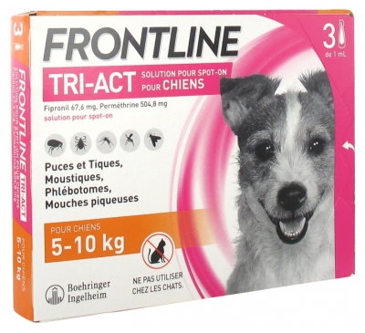 Frontline Psy 5-10 kg 3 Pipety