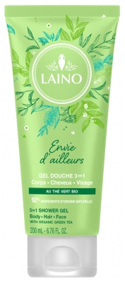 Laino Shampoo Doccia 3in1 Idratante al tè Verde 200 ml