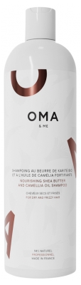 OMA & ME Shampoing au Beurre de Karité Bio et à l'Huile de Camélia Fortifiants 500 ml