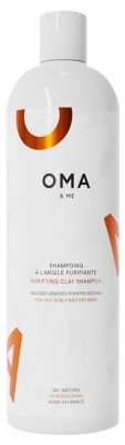 OMA & ME Shampoing à l'Argile Purifiante 500 ml