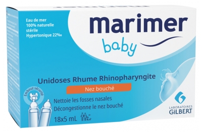 Gilbert Marimer Baby Cold Rhinopharyngitis 18 Unidoses