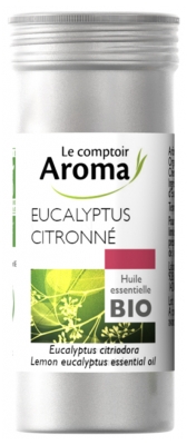 Le Comptoir Aroma Huile Essentielle Eucalyptus Citronné (Corymbia citriodora) Bio 10 ml